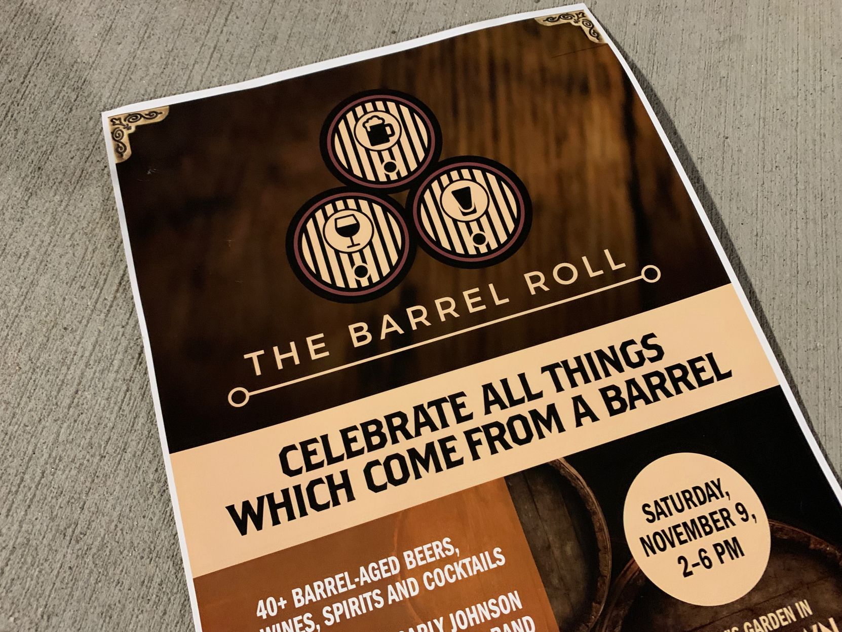 The Barrel Roll showcases the versatility of the barrel for making food and drink
